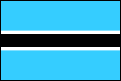 Botswana's Flag