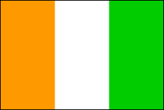 Côte d'Ivoire's Flag